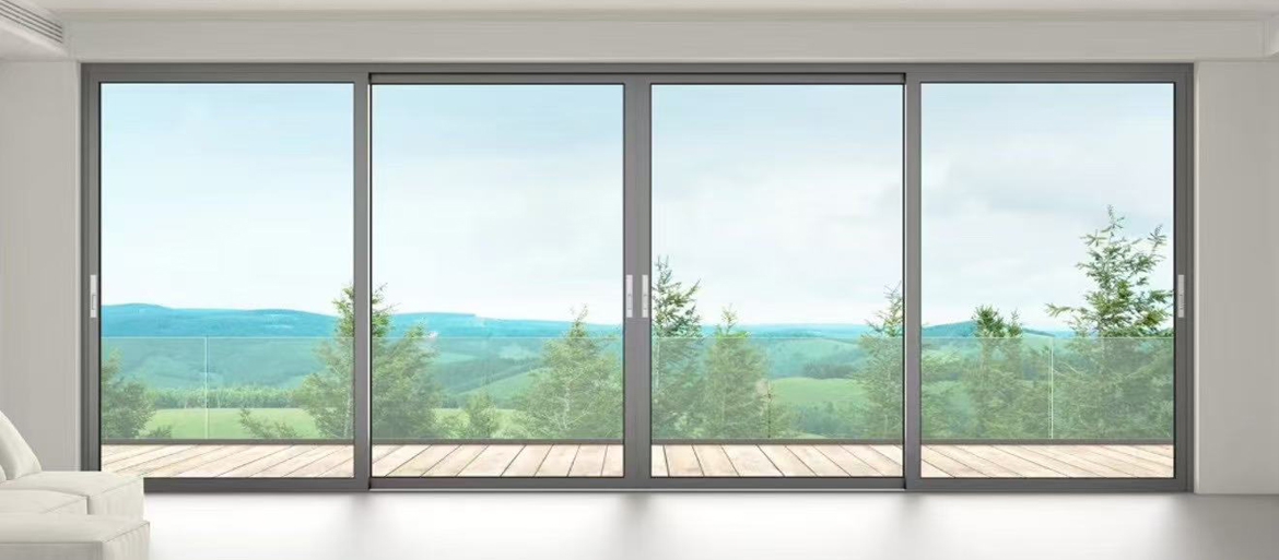 Aluminum door