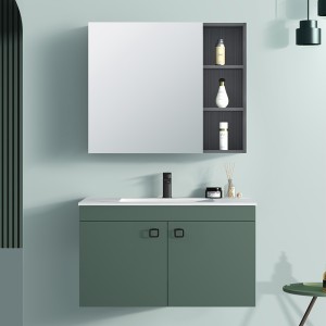 Huayi "Mist Lake Green" Bathroom Vanity